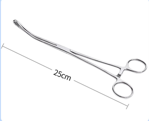 คีมจับฟองน้ำคุณภาพสูง เกรดทางการแพทย์ ผลิตจากเหล็กกล้าไร้สนิม สำหรับการผ่าตัดทั่วไป - Product Image 5