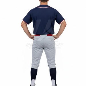 Nouvel arrivage, meilleur prix, uniforme de baseball respirant en polyester, haute qualité, pour hommes adultes, en vente en ligne - Product Image 2