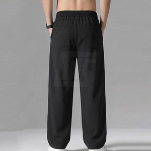 Pantalon tendance pour homme avec décoration en strass, coupe ajustée, design moderne et tissu confortable - Product Image 2