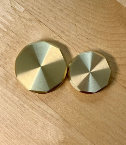 Disque rond vierge en laiton massif pour gravure laser, estampage de logo personnalisé, étiquettes métalliques personnalisées, artisanat DIY - Product Image 2