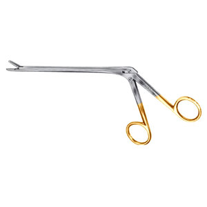 JACKBILLY Caspar Pinza Quirúrgica Fenestrada Recta de Acero Inoxidable de 6 Pulgadas y 5x14mm para Disco Intervertebral - Product Image 2