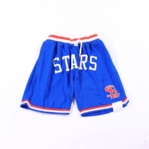 Custom <b>Patch</b> Embroidery Logo Hip Hop Heavy Mesh Basketball <b>Shorts</b> for <b>men</b> and women multi colors <b>short</b> - Product Image 5