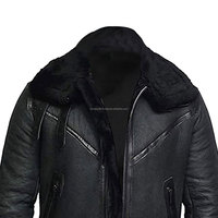Nouvelle Arrivée 2025 – Blouson en Cuir B3 sur Mesure pour Homme, Élégant, en Peau de Mouton, Respirant, Coupe-Vent, Grande Taille, Haute Qualité, Fermeture Éclair Hiver