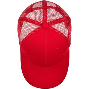 Gorra de camionero de malla frontal de espuma de 5 paneles bordada personalizada para hombre, gorra de camionero de malla suave - Product Image 6
