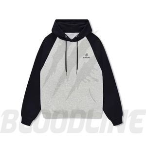 Sudadera con Capucha Unisex Bloodline, Manga Raglán, Corte Regular, Casual, Amarillo y Rosa, Bolsillo Frontal, Tejido Transpirable, Invierno - Product Image 6
