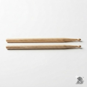 Baquetas de Madera de Fresno, Accesorios de Percusión Profesionales, Calidad Premium, Ligeras, Equilibradas, Duraderas, Cómodas para el Rendimiento - Product Image 3