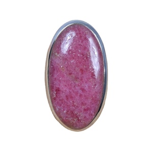 ARTS JEWELS Rose Gold Plated 92.5 Sterling <b>Silver</b> Fancy Agate Bezel <b>Set</b> <b>Ring</b> with Cabochon Jewelry Gift for Her & Children's - Product Image 1