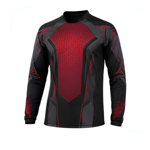 <b>Men's</b> Adult Seamless Sublimation Printed Lightweight 100% Polyester Paintball Jersey - Product Image 1