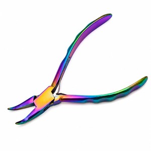 Pince à bec courbé Chroma Bent pour la fabrication de bijoux de précision ZetomedPro - Product Image 1