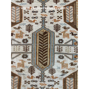 Alfombra de lana persa auténtica de diseño Tribal de alta calidad, tamaño personalizado para acampar, ejercicio, oración, uso antideslizante y apto para mascotas - Product Image 3