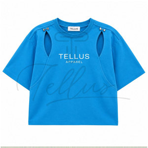 Crop tops pour femmes de haute qualité, fabriqués dans les meilleurs matériaux, prix raisonnable, style unique, crop tops légers pour femmes, chemises crop pour femmes - Product Image 3