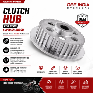ฮีโร่ ซุปเปอร์ สเปลนเดอร์ คลัทช์ ฮับ |   ชุดประกอบคลัตช์เกียร์รถจักรยานยนต์ |   อะไหล่แท้ทนทานจากโรงงาน - Product Image 3