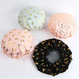 Gorros de Ducha Impermeables Tipo Donut para el Cabello, Gorro de Baño para Mujer, Gorro de Natación, Gorro de Ducha, Gorro para Baño - Product Image 1