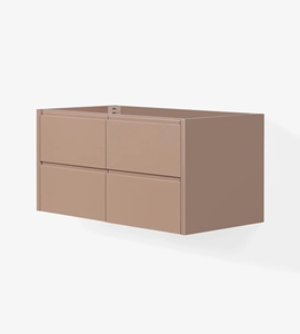 Venta al por Mayor de Mueble de Baño Xerxes de 43 Pulgadas con Lavabo Individual, Solo Mueble, 4 Opciones de Acabado, Fabricante OEM de Vietnam - Product Image 3