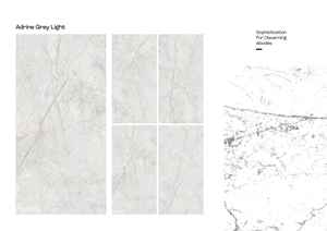 Dalles de sol et de mur en porcelaine vitrifiée GVT PGVT 600x1200mm, polies et émaillées, pour salon, chambre et usage commercial - Product Image 3