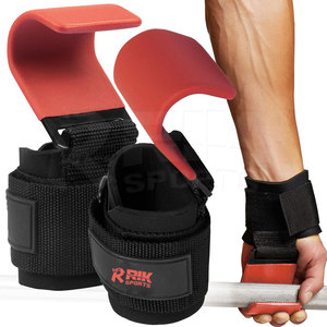Sangles de musculation réglables avec crochets, support de poignet robuste, sangles de levage pour la musculation et l'haltérophilie - Product Image 2