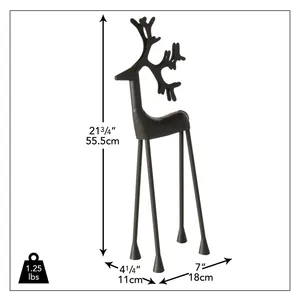Figurine en fer plaqué or faite à la main, style animal moderne, pièce décorative pour la décoration résidentielle et les collections de designers - Product Image 1