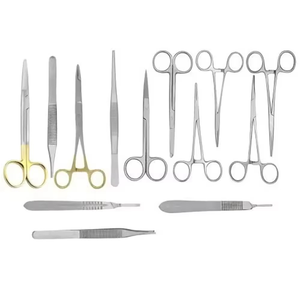 Complete General <b>Surgical</b> <b>Instruments</b> Kit For Operating Room And Clinical Procedures Needle Holder <b>Surgical</b> <b>Instruments</b> Set - Product Image 1