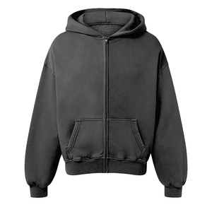 Sweat-shirt à capuche classique pour homme – Sweat-shirt confortable à fermeture éclair intégrale, idéal pour un usage quotidien et décontracté - Product Image 2