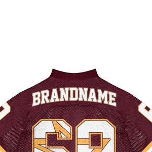 Jersey de Fútbol Americano Transpirable de Secado Rápido al Mejor Precio, Nueva Llegada 2026, Personalizado para Mujer, Cuello en V, Tirantes Ajustables, Malla - Product Image 5