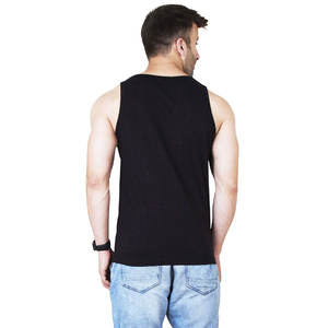 Camiseta sin Mangas para Hombre, Talla Grande, para Gimnasio, Deportes, Secado Rápido, Ecológica, Servicio OEM, Transpirable, de Algodón y Bambú, Antipilling, Personalizada - Product Image 2