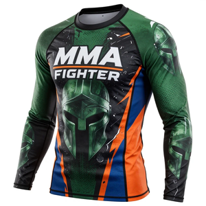 Camiseta de Compresión para Deportes de Contacto (MMA) con Diseño Personalizado 2026, Sublimación, Diseña Tu Propia Ropa Deportiva para Exteriores - Product Image 4