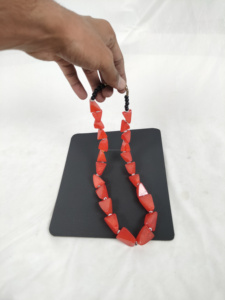 สร้อยคอเรซิ่น คอลเลคชั่นพิเศษ สร้อยคอเรซิ่นทำมือสำหรับสาวๆ ใส่ในงานแต่งงานและงานปาร์ตี้ เครื่องประดับเรซิ่นจากอินเดีย - Product Image 4