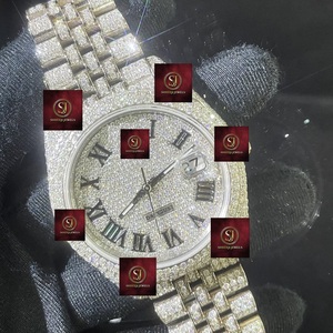 Reloj de Lujo Unisex de Acero Inoxidable de 42 mm con Visualización de Fecha Analógica, Cristal, Movimiento Mecánico, Resistente al Agua, GPS, Alta Calidad - Product Image 1