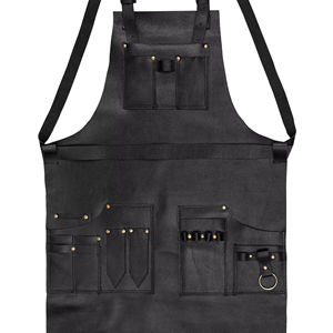 Delantal Profesional de Cuero para Artistas del Tatuaje, Protección a Prueba de Tinta - Equipo de Estudio de Cuero Genuino para Artistas LPN-0322 - Product Image 1