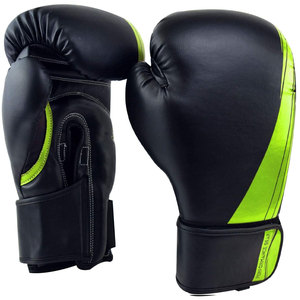 Gants de boxe en cuir bleu avec fermeture auto-agrippante, imperméables, protection UV, unisexe pour adultes de 14 ans et plus - Product Image 6
