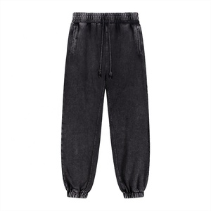 Pantalones Joggers de Pana Verde para Hombre, Cintura Elástica con Cordón, Bolsillos Laterales, Ropa Casual de Otoño, Tejido Transpirable de Peso Medio - Product Image 6