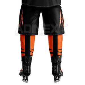 En stock, uniforme de hockey sur glace 100% polyester respirant, couleur et logo personnalisés, best-seller, livraison directe d'usine - Product Image 6
