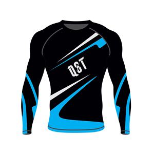 Sublimación personalizada impresa protección UV camisas de compresión Bjj MMA Spandex Rash Guard adultos niños Kimono De Jiu Jitsu Rashguard - Product Image 1