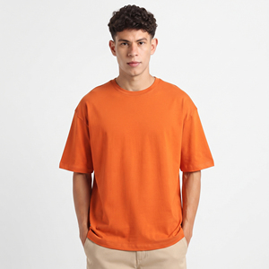 Camiseta de algodón para hombre, manga corta, informal, holgada, cómoda, ligera, para uso diario, camisetas de verano - Product Image 1