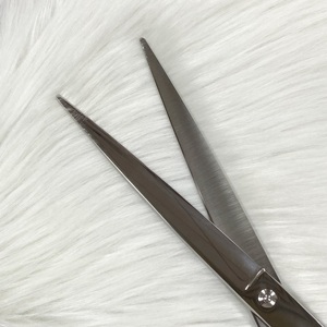 High Quality Luxury Professional Pet Grooming Tools Stainless Steel Offset Handle Right-handed Thinning <b>Scissors</b> ISO9001 - Product Image 6