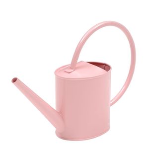 Manufacturer Direct Metal Watering Can <b>Pink</b> Powder Coated Long Spout Indoor Garden Watering Pot Wholesale Floral Care Supplies - Product Image 1