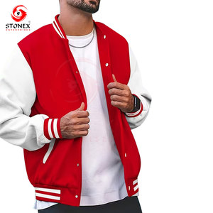 Chaqueta Casual Deportiva Estilo Universitario para Hombre, Ropa Exterior de Forro Polar Transpirable y Ecológica para Invierno - Product Image 4