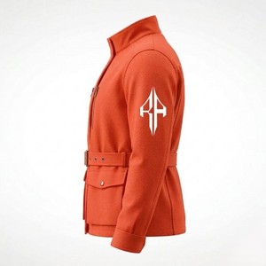 เสื้อแจ็คเก็ตซาฟารีสำหรับผู้หญิงคุณภาพพรีเมียม ผ้าวูล/แคชเมียร์ ซับในขนแกะ ระบายอากาศได้ดี แห้งเร็ว คอปกถอดได้ พร้อมสำหรับฤดูหนาว RIVIAN - Product Image 6