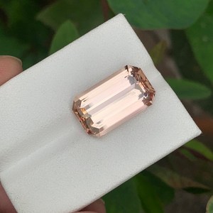 พลอยโทแพซอิมพีเรียลคุณภาพพรีเมียมทรงเหลี่ยมธรรมชาติสำหรับทำเครื่องประดับ - Product Image 4