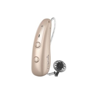 Aide auditive Signia Pure Charge & GO BCT 5IX 36 canaux RIC avec Bluetooth pour adultes, pour perte auditive modérée à sévère - Product Image 1