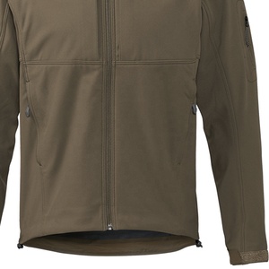 Veste de chasse d'hiver, tissu en toile 100% coton, poids lourd, logo personnalisé, respirante, coupe-vent, chaude, fermeture éclair, vêtements de chasse d'extérieur - Product Image 5