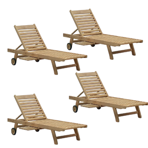 Chaises longues Salon extérieur Meubles de jardin Chaise pliante Chaises longues - Product Image 1