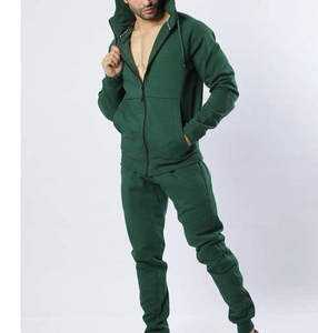 Mens Terry Track Suit Custom Embroidery Hoodie Sweatpants Set Breathable Sports Outfit Jogger <b>Tracksuit</b> - Product Image 5