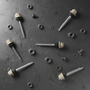 PDC Model 12 Hex Head Self Drilling <b>Screw</b> Carbon Steel Class 4.8 & 6.8 Zinc/<b>Galvanized</b> Coarse Thread Inch - Product Image 5