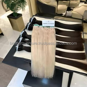 Extensions de cheveux indiens blonds, 613 extensions de cheveux humains indiens blonds, faisceaux de cheveux indiens blonds bruts - Product Image 2