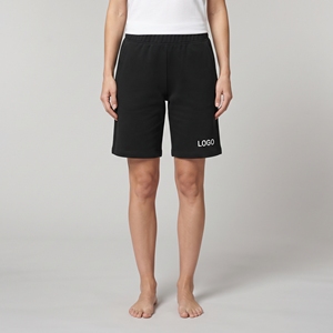 Shorts de yoga pour femmes en coton respirant à taille haute, shorts décontractés pour la course à pied, le jogging et la remise en forme en été - Product Image 5