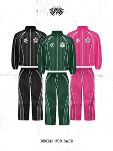 Conjunto Deportivo TIPZORD con Cremallera Completa, Estilo Deportivo, Unisex, para Adultos, Ropa de Otoño, Material de Poliéster de Secado Rápido - Product Image 1