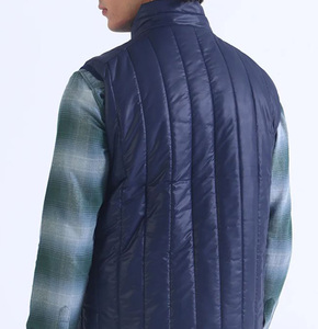 Mens Lightweight Sleeveless Vest <b>Quilted</b> Padded <b>Gilet</b> Warm Outdoor Winter Bodywarmer Casual Custom Private Label Apparel - Product Image 3