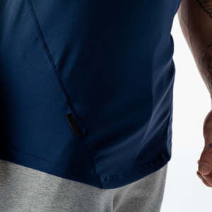 Débardeur de sport slim pour homme de haute qualité avec capuche, en coton respirant, style décontracté, imprimé personnalisé - Product Image 2