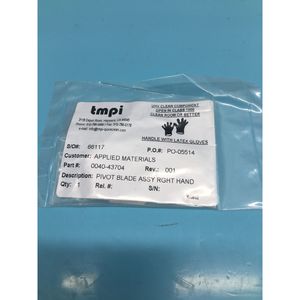 ชุดประกอบใบมีดแบบหมุน AMAT 0040-43704 ด้านขวา - อุปกรณ์และอะไหล่เซมิคอนดักเตอร์ระดับโลกที่เชื่อถือได้ - Product Image 3